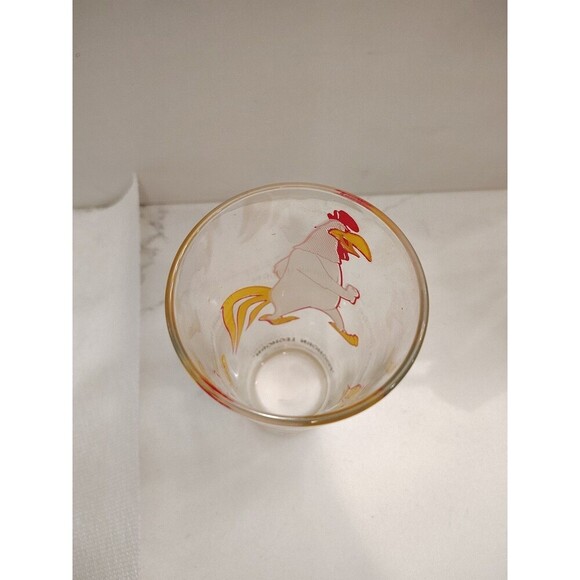 Vintage Foghorn Leghorn Glass Tumbler Pepsi Collector Series Cartoon Character - Picture 10 of 12